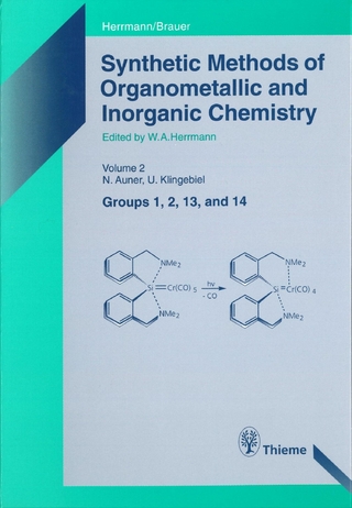 Synthetic Methods of Organometallic and Inorganic Chemistry, Volume 2, 1996 - W. A. Herrmann; Norbert Auner; Uwe Klingebiel
