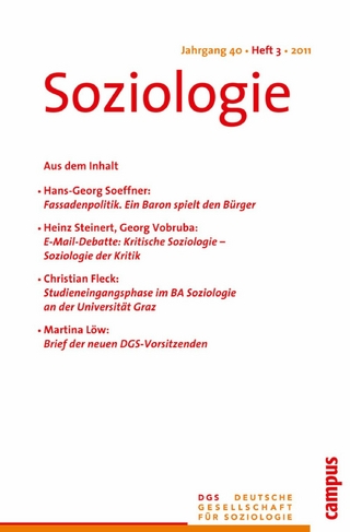 Soziologie 3.2011 - Georg Vobruba