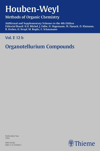 Houben-Weyl Methods of Organic Chemistry Vol. E 12b, 4th Edition Supplement - Karl-Heinz Büchel; Jürgen Falbe; Herrmann Hagemann; Michael Hanack; Gerlinde Irgolic; Dieter Klamann