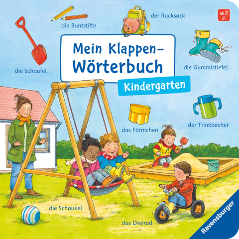 Mein Klappen-Wörterbuch: Kindergarten - Susanne Gernhäuser