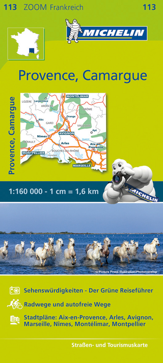 Provence, Camargue - Zoom Map 113 - Michelin