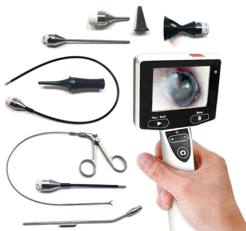 Digitales Veterinär-Otoskop/Endoskop mit Videofunktion 