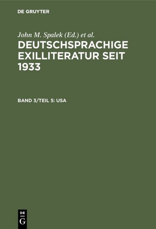 Deutschsprachige Exilliteratur seit 1933 / USA - John M. Spalek; Konrad Feilchenfeldt; Sandra H. Hawrylchak