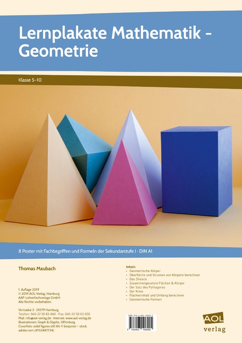 Lernplakate Mathematik - Geometrie - Thomas Maubach