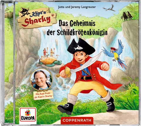 CD Hörspiel: Käpt'n Sharky - Das Geheimnis der Schildkrötenkönigin - Jutta Langreuter, Jeremy Langreuter