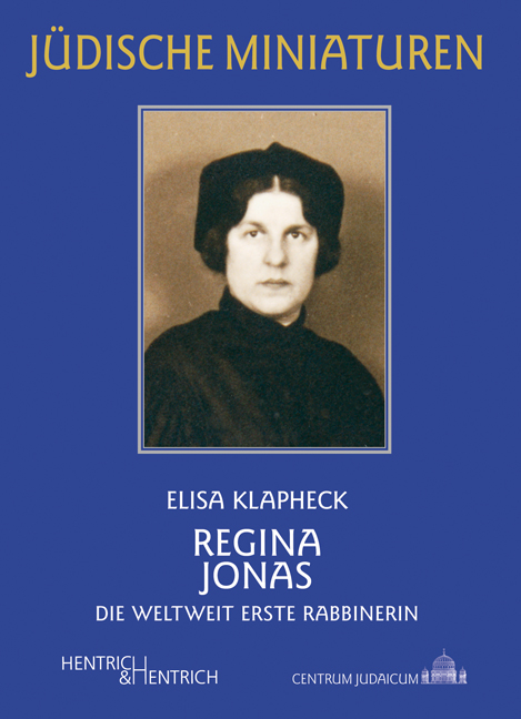 Regina Jonas - Elisa Klapheck