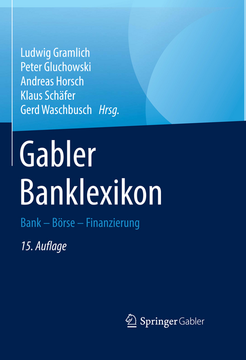 Gabler Banklexikon - 