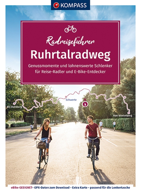 KOMPASS Radreiseführer Ruhrtalradweg - Raphaela Moczynski
