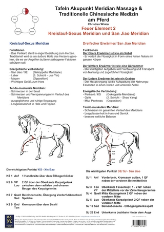 Feuer Element 2. Kreislauf-Sexus und San Jiao Meridian.