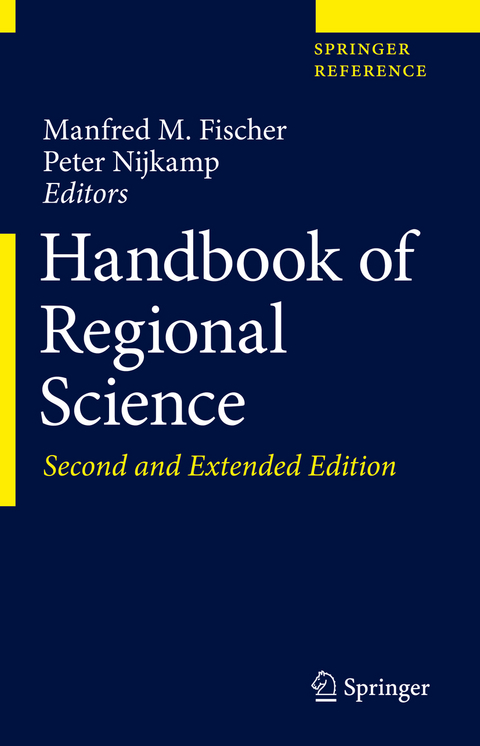 Handbook of Regional Science - 
