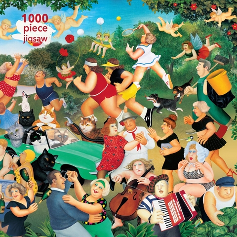 Adult Jigsaw Beryl Cook Good Times 1000 piece jigsaw 1000-piece jigsaws 