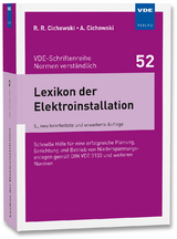 Lexikon der Elektroinstallation - Cichowski, Rolf Rüdiger; Cichowski, Anjo