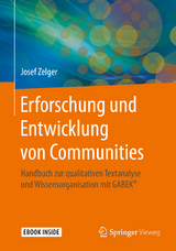 Erforschung und Entwicklung von Communities - Josef Zelger
