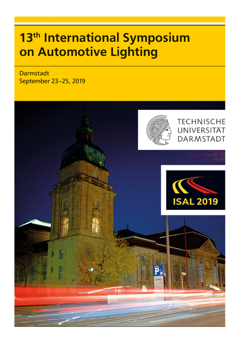 13th International Symposium on Automotive Lightning – ISAL 2019 – Proceedings of the Conference - 
