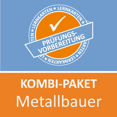 Kombi-Paket Metallbauer FR Konstruktionstechnik Lernkarten - Zoe Keßler, Michaela Rung-Kraus