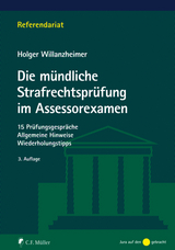 Die mündliche Strafrechtsprüfung im Assessorexamen - Willanzheimer, Holger