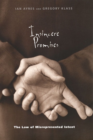 Insincere Promises - Klass Gregory Klass; Ayres Ian Ayres