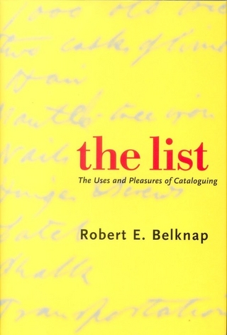 The List - Robert E. Belknap