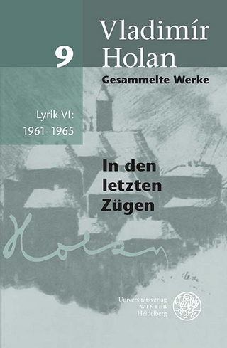 Gesammelte Werke / Lyrik VI: 1961?1965 - Vladimír Holan