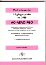 ABGABENORDNUNG & FGO Dürckheim-Markierhinweise/Fußgängerpunkte für das Steuerberaterexamen Nr. 2689 (2021): Dürckheim'sche Markierhinweise - Thorsten Glaubitz, Constantin Dürckheim