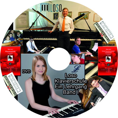 DVD Loso Klavierschule: Ein Lehrgang Band I
