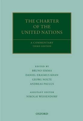 Charter of the United Nations - Nikolai Wessendorf; Daniel-Erasmus Khan; Georg Nolte; Andreas Paulus; Bruno Simma