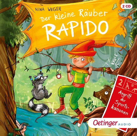 Der kleine Räuber Rapido 2. Angriff der Sportskanonen - Nina Weger