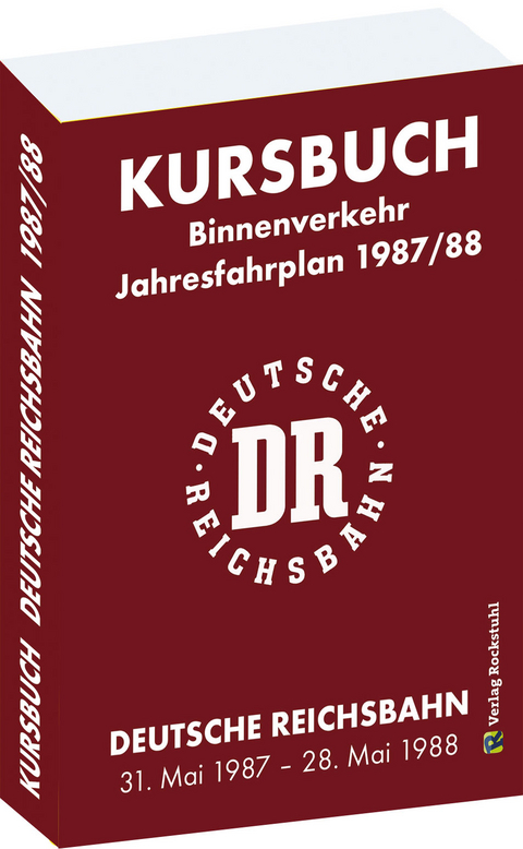 Kursbuch der Deutschen Reichsbahn 1987/1988 - 