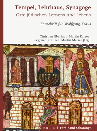 Tempel, Lehrhaus, Synagoge - Christian A. Eberhart; Martin Karrer; Siegfried Kreuzer; Martin Meiser