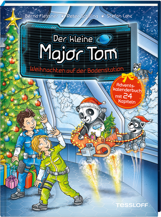 Der kleine Major Tom. Weihnachten auf der Bodenstation. Adventskalenderbuch mit 24 Kapiteln - Bernd Flessner; Peter Schilling