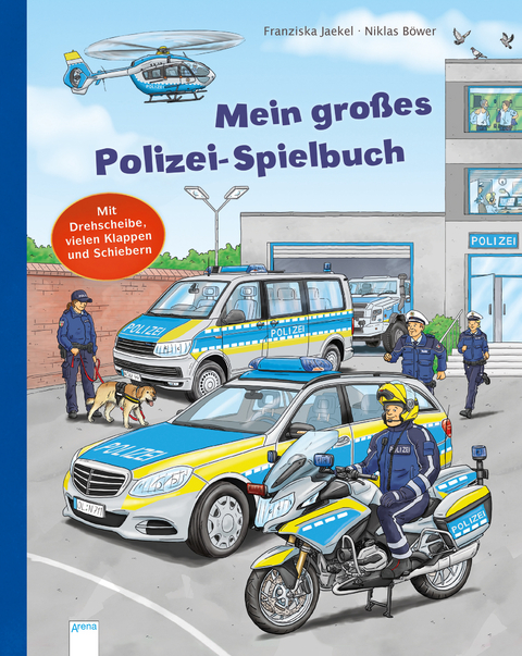 Mein großes Polizei-Spielbuch - Franziska Jaekel