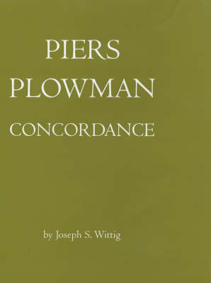 Piers Plowman - Wittig Joseph Wittig