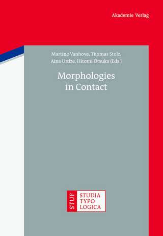Morphologies in Contact - Martine Vanhove; Thomas Stolz; Aina Urdze; Hitomi Otsuka