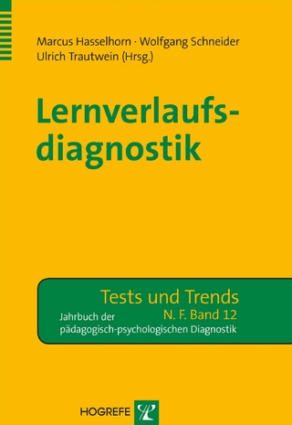 Lernverlaufsdiagnostik - Marcus Hasselhorn; Wolfgang Schneider; Ulrich Trautwein