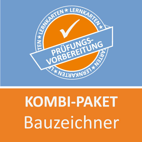 Kombi-Paket Bauzeichner Lernkarten - Jennifer Christiansen, Tanja Kaden