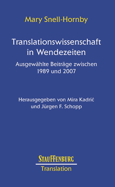 Translationswissenschaft in Wendezeiten - Mary Snell-Hornby
