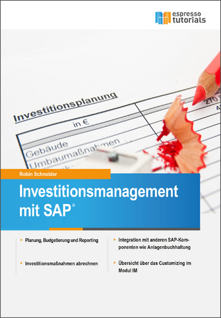 Investitionsmanagement mit SAP - Robin Schneider