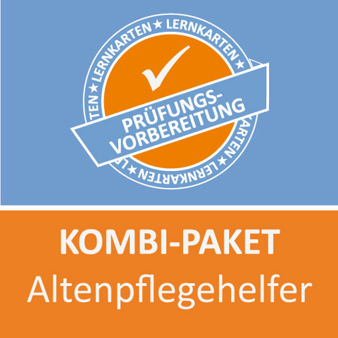 Kombi-Paket Altenpflegehelfer Lernkarten - Jennifer Christiansen