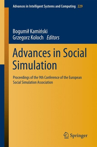 Advances in Social Simulation - Bogumi? Kami?ski; Grzegorz Koloch