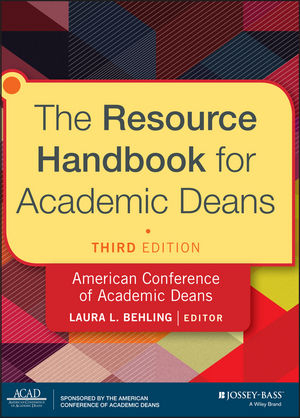 Resource Handbook for Academic Deans - Behling Laura L. Behling