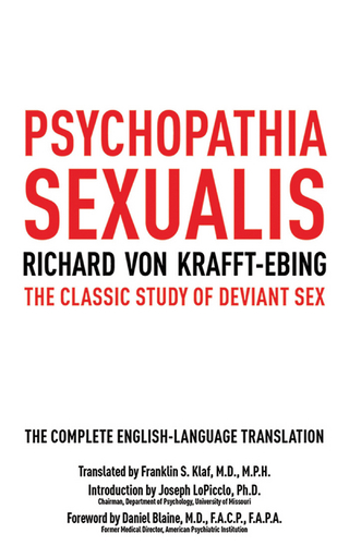 Psychopathia Sexualis - Richard von Krafft-Ebing