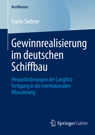 Gewinnrealisierung im deutschen Schiffbau - Evelin Stebner