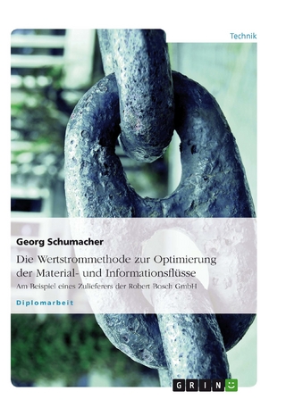 Die Wertstrommethode zur Optimierung der Material- und Informationsflüsse - Georg Schumacher