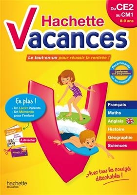 Hachette Vacances Ce2/Cm1 - Daniel Berlion, Ann Rocard, Philippe Simon, Alain Chartier, Fabienne Dachet