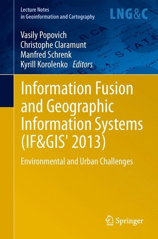 Information Fusion and Geographic Information Systems (IF&GIS 2013) - Vasily Popovich; Christophe Claramunt; Manfred Schrenk; Kyrill Korolenko