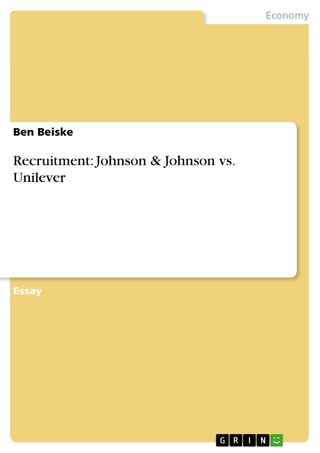 Recruitment: Johnson & Johnson vs. Unilever - Ben Beiske