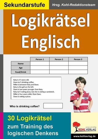 Logikrätsel Englisch - KOHL VERLAG Der Verlag mit dem Baum