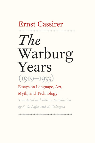 Warburg Years (1919-1933) - Cassirer Ernst Cassirer