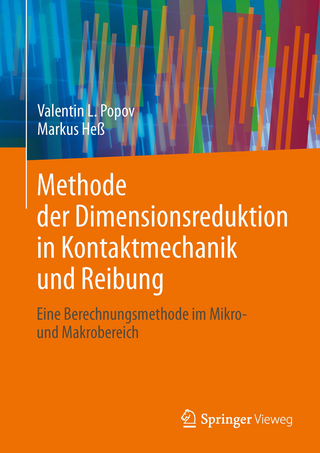 Methode der Dimensionsreduktion in Kontaktmechanik und Reibung - Valentin Popov; Markus Heß