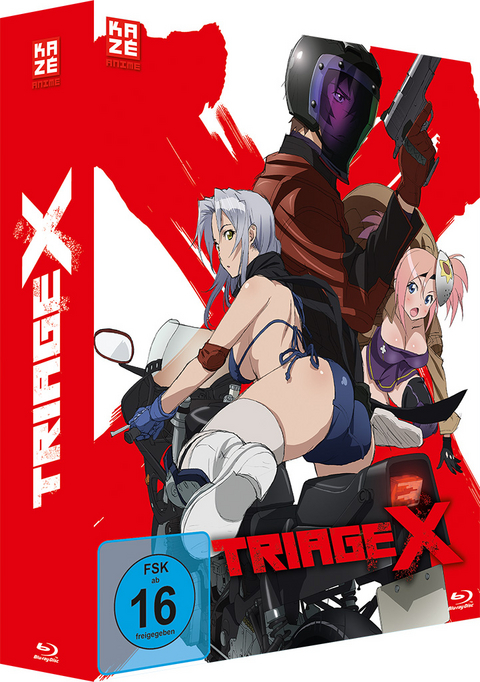 Triage X - Gesamtausgabe (3 Blu-rays) - Akio Takami, Takao Kato